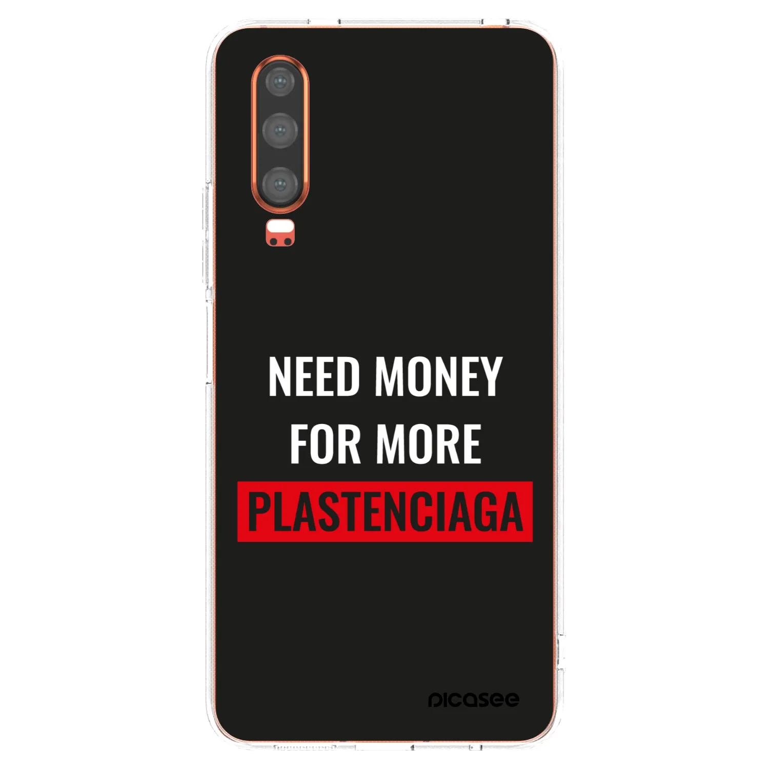 Picasee átlátszó szilikon tok az alábbi mobiltelefonokra Huawei P30 - More PLASTENCIAGA