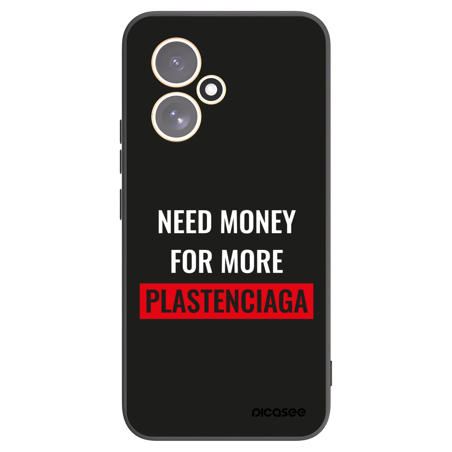 Picasee fekete szilikon tok az alábbi mobiltelefonokra Honor 400 5G - More PLASTENCIAGA