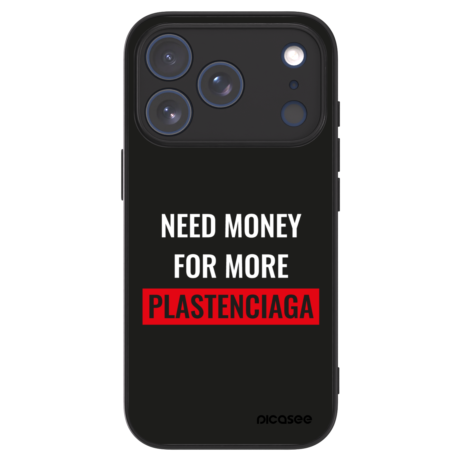 Picasee ULTIMATE CASE Apple iPhone 17 Pro - készülékre - More PLASTENCIAGA