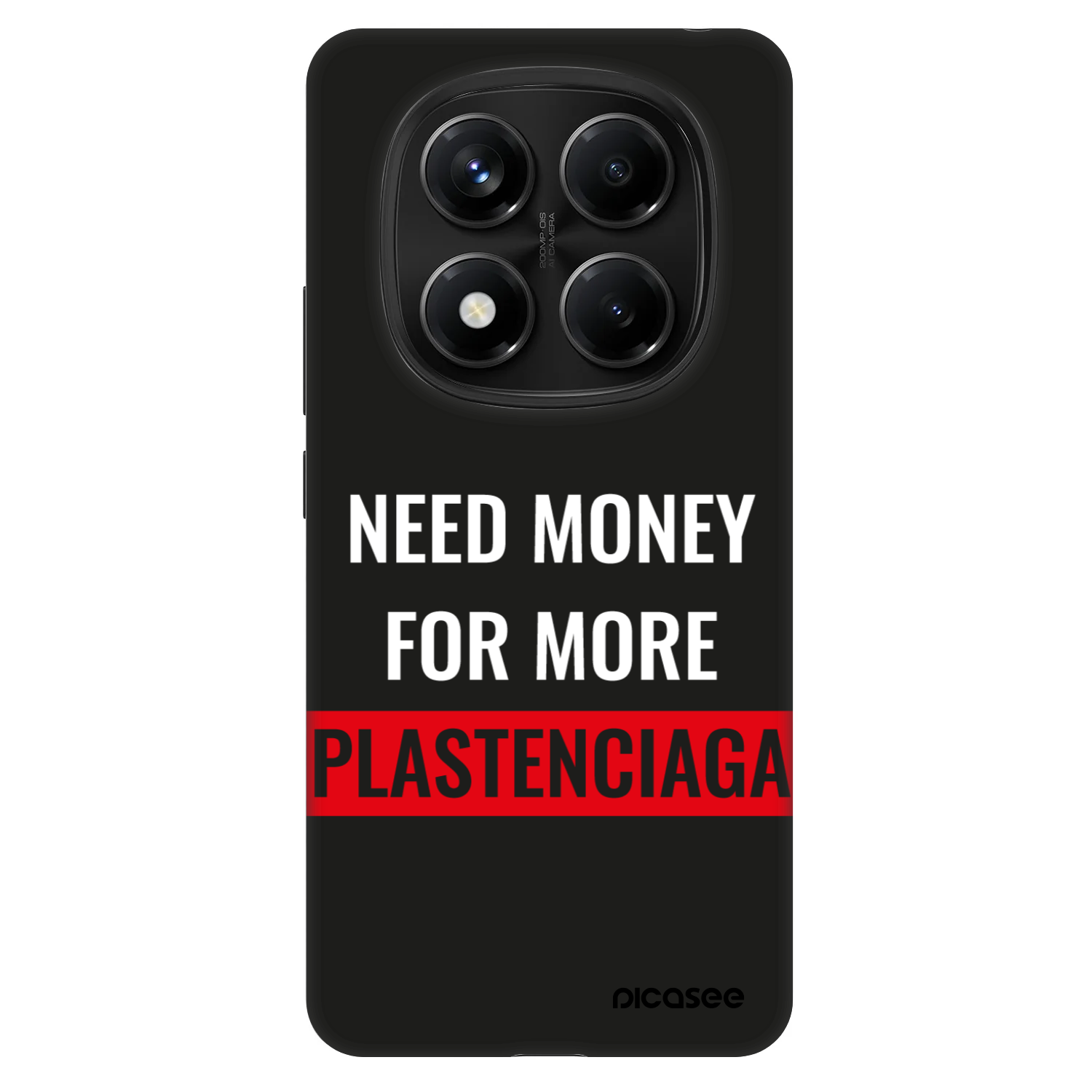 Picasee Fashion Case Xiaomi Redmi Note 14 Pro 5G - More PLASTENCIAGA