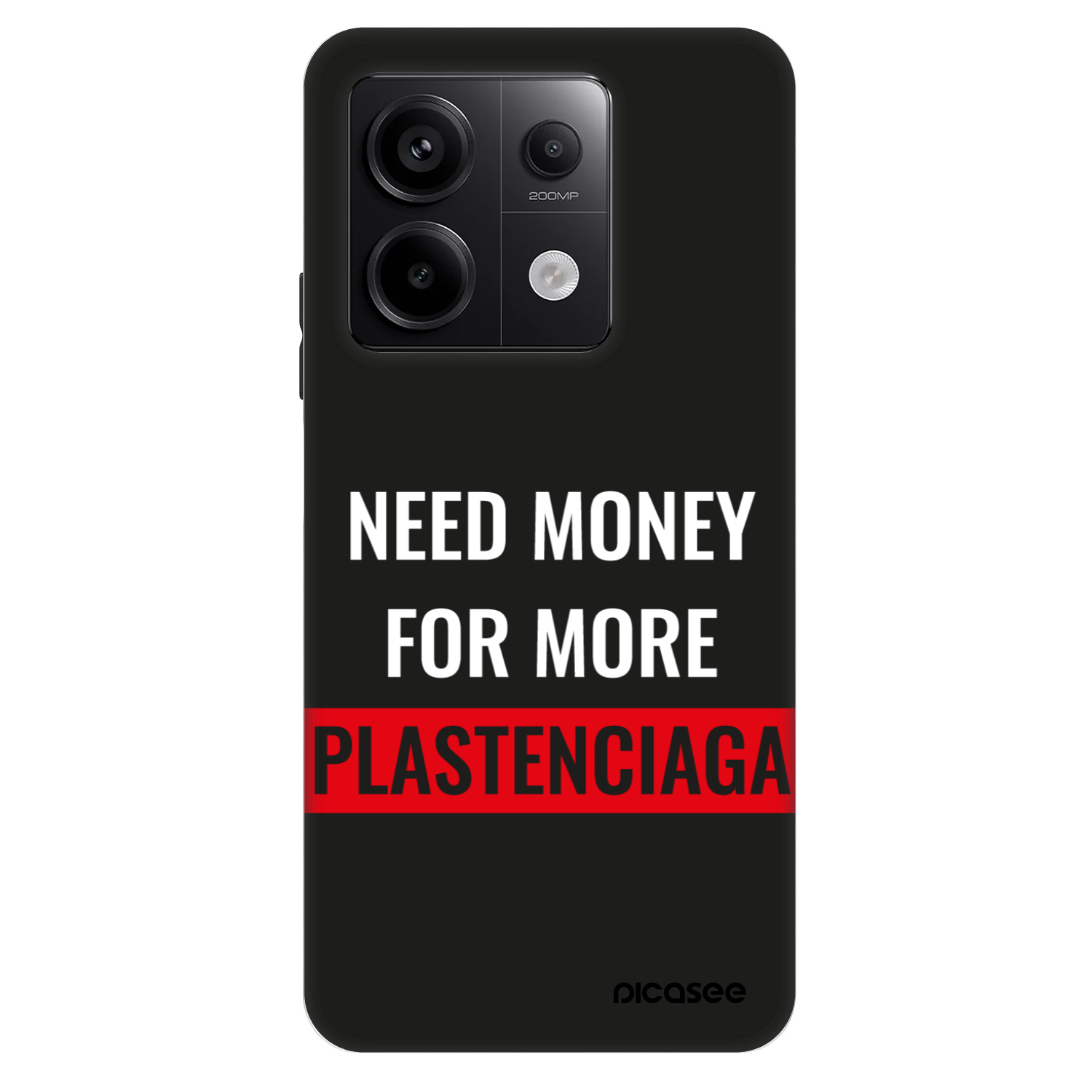 Picasee Fashion Case Xiaomi Redmi Note 13 Pro 5G - More PLASTENCIAGA