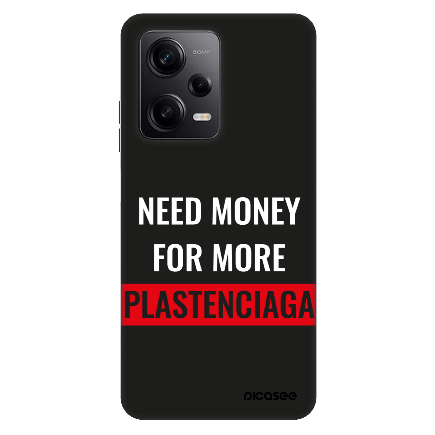 Picasee Fashion Case Xiaomi Redmi Note 12 Pro+ 5G - More PLASTENCIAGA