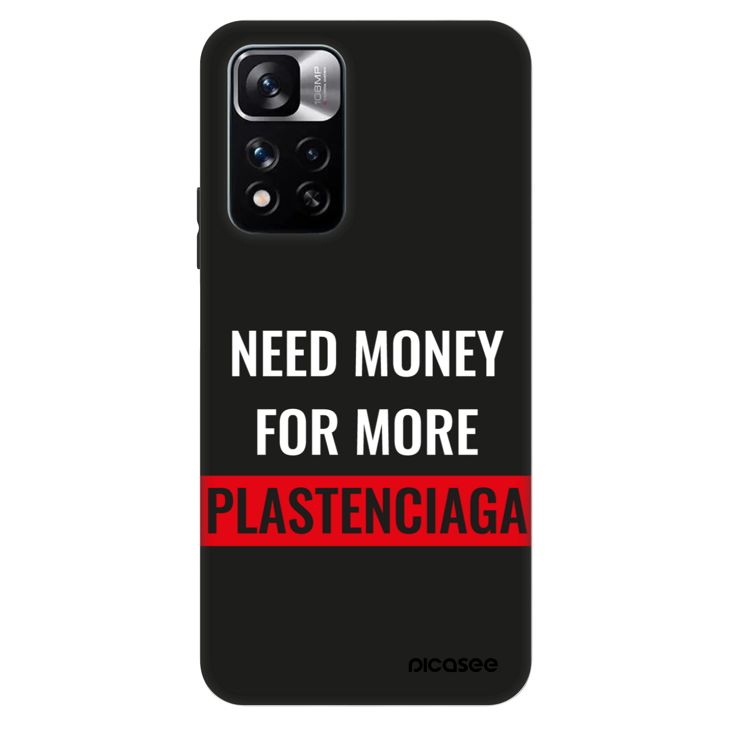 Picasee Fashion Case Xiaomi Redmi Note 11 Pro - More PLASTENCIAGA