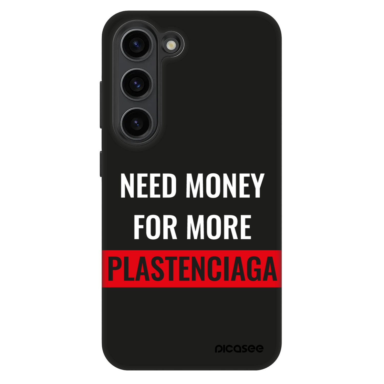 Picasee Fashion Case Samsung Galaxy S23+ 5G - More PLASTENCIAGA