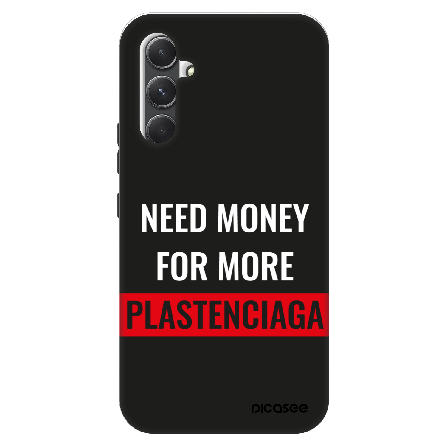 Picasee Fashion Case Samsung Galaxy A34 5G A346B - More PLASTENCIAGA