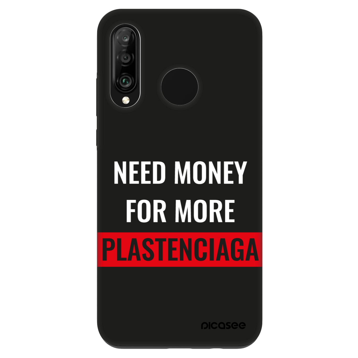 Picasee Fashion Case Huawei P30 Lite - More PLASTENCIAGA