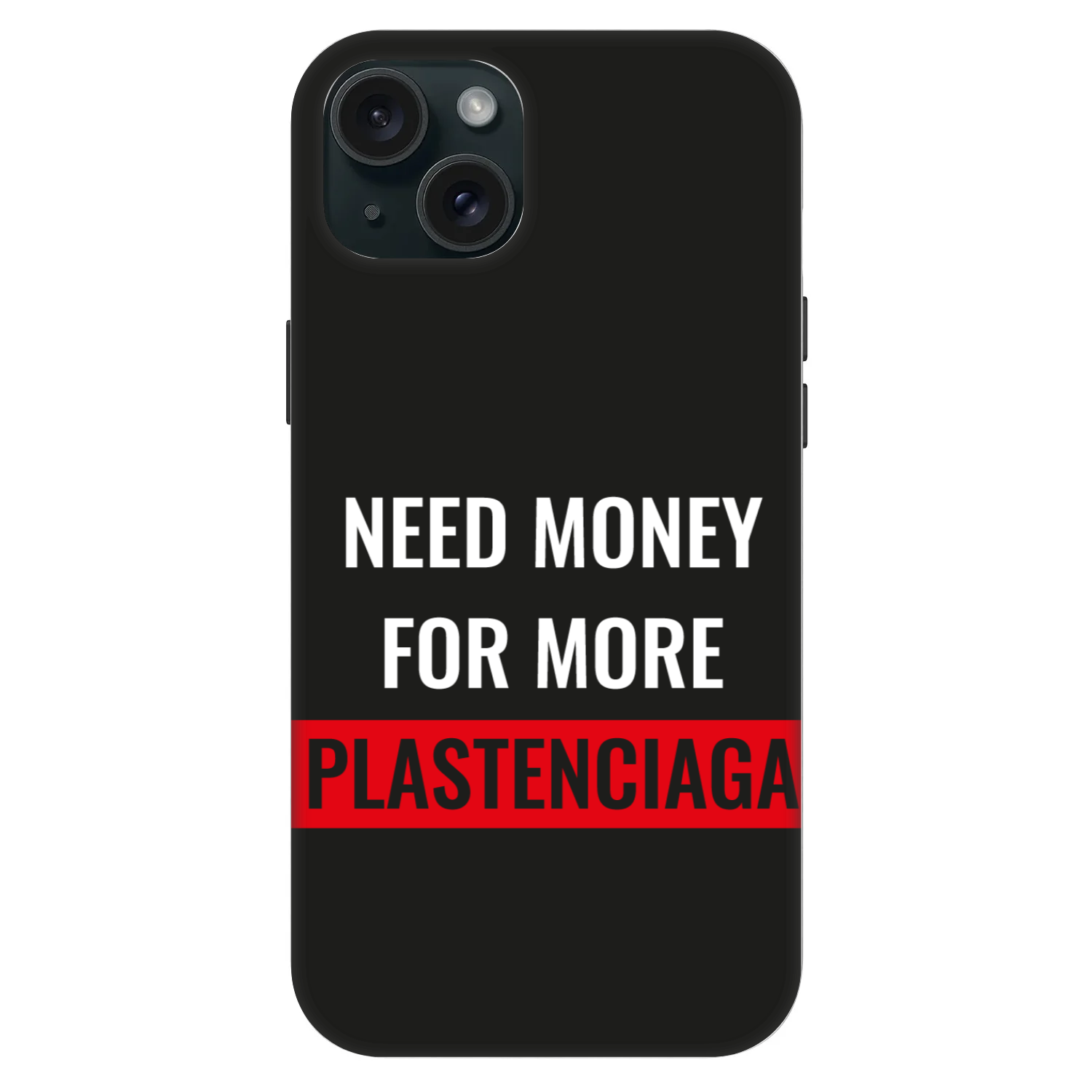 Picasee Fashion Case MagSafe Apple iPhone 15 Plus - More PLASTENCIAGA