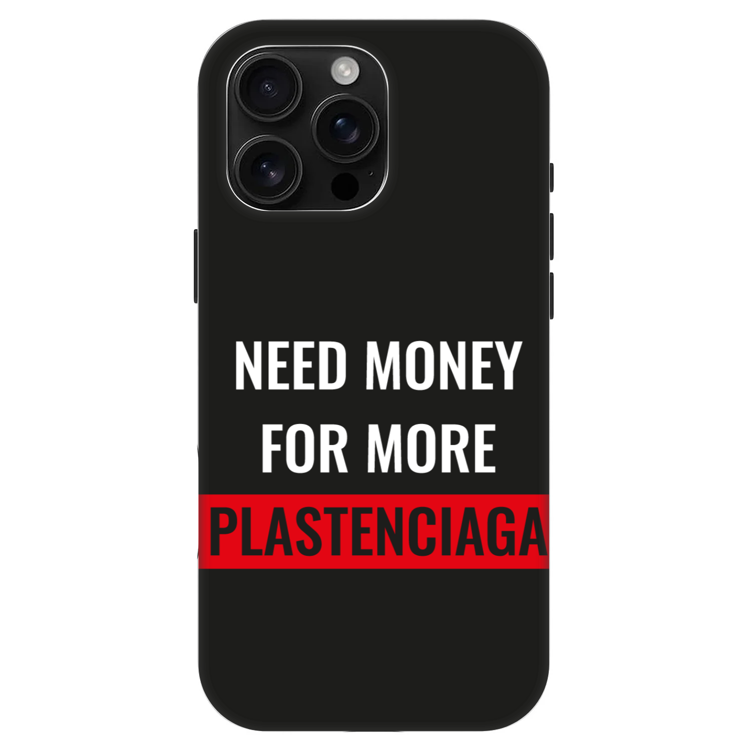 Picasee Fashion Case MagSafe Apple iPhone 16 Pro Max - More PLASTENCIAGA