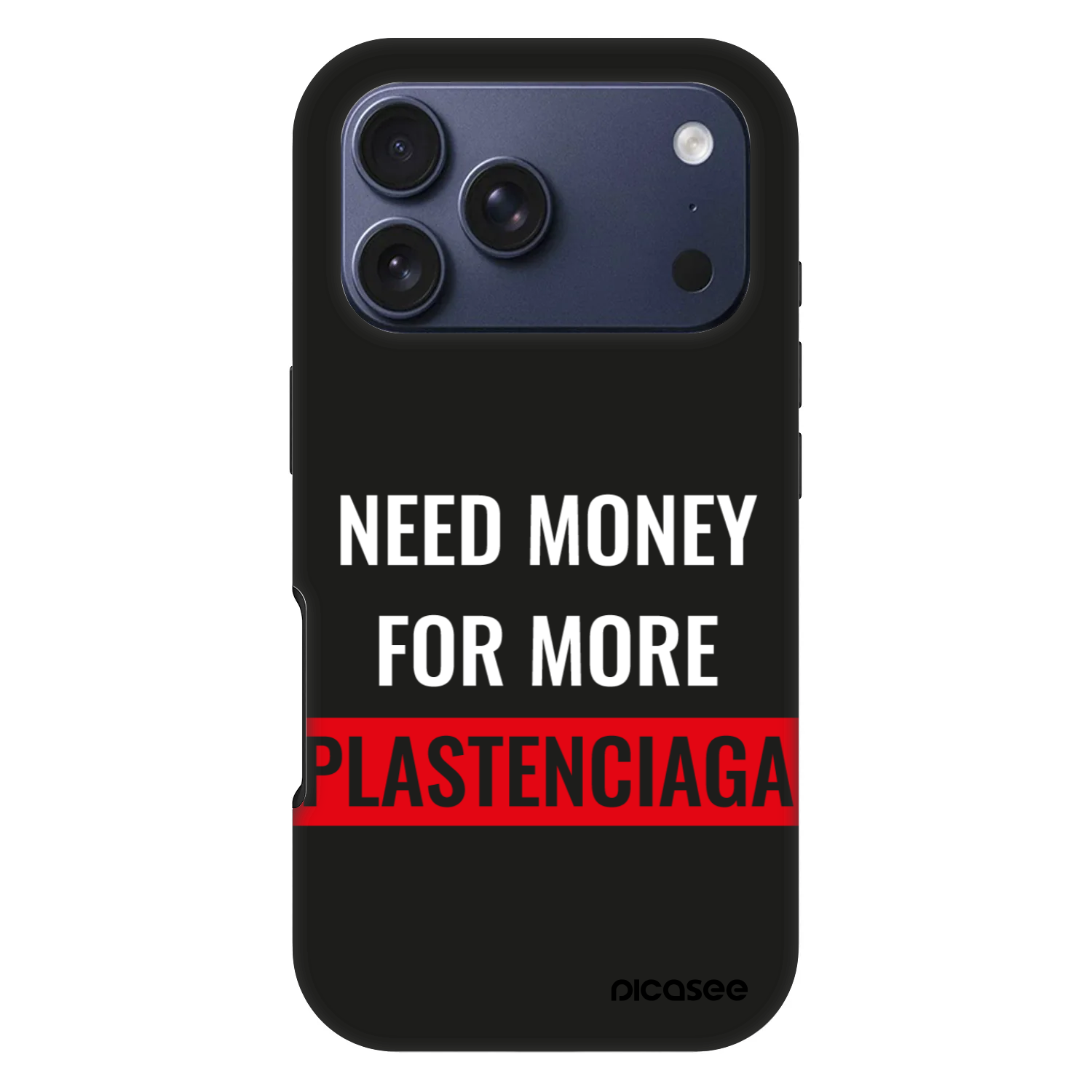 Picasee Fashion Case MagSafe Apple iPhone 17 Pro - More PLASTENCIAGA
