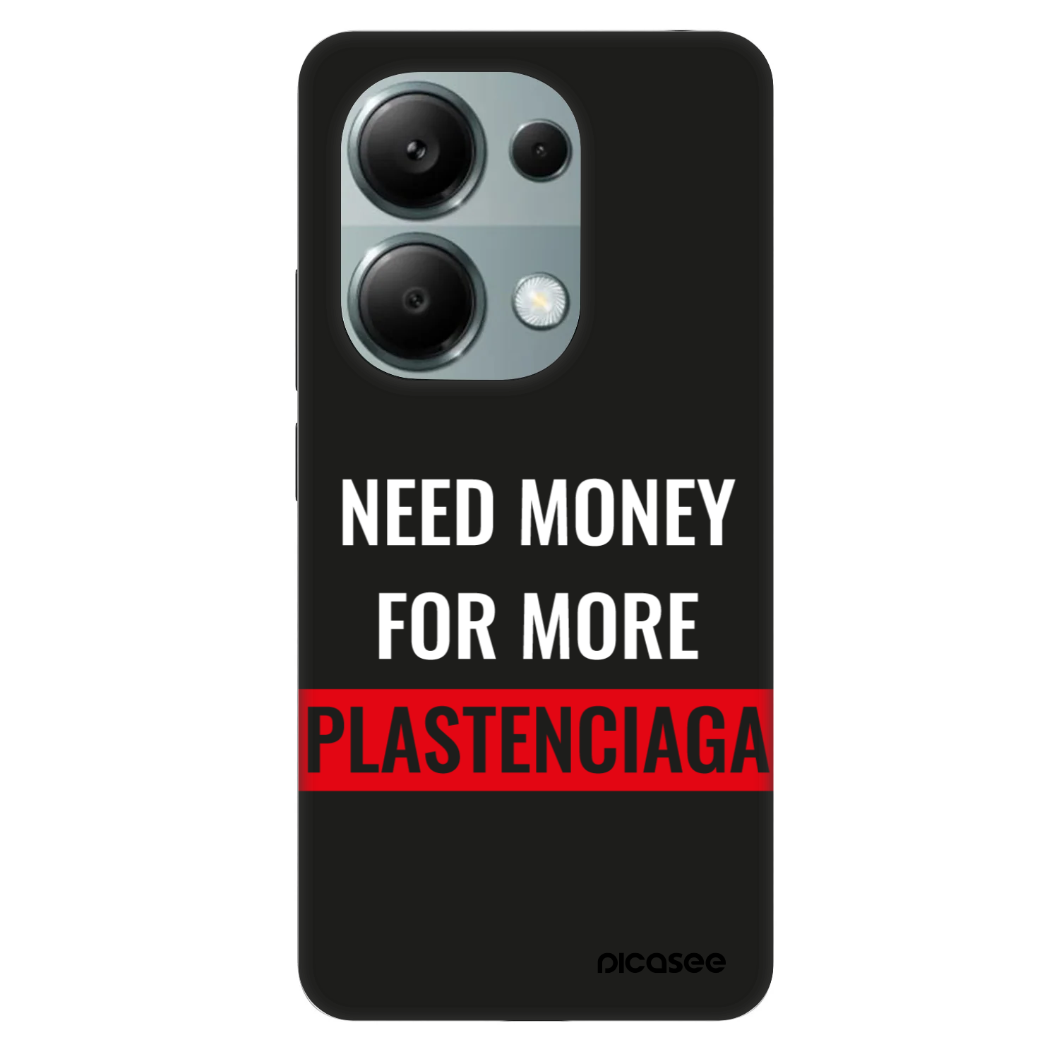 Picasee Fashion Case Xiaomi Redmi Note 13 Pro 4G - More PLASTENCIAGA