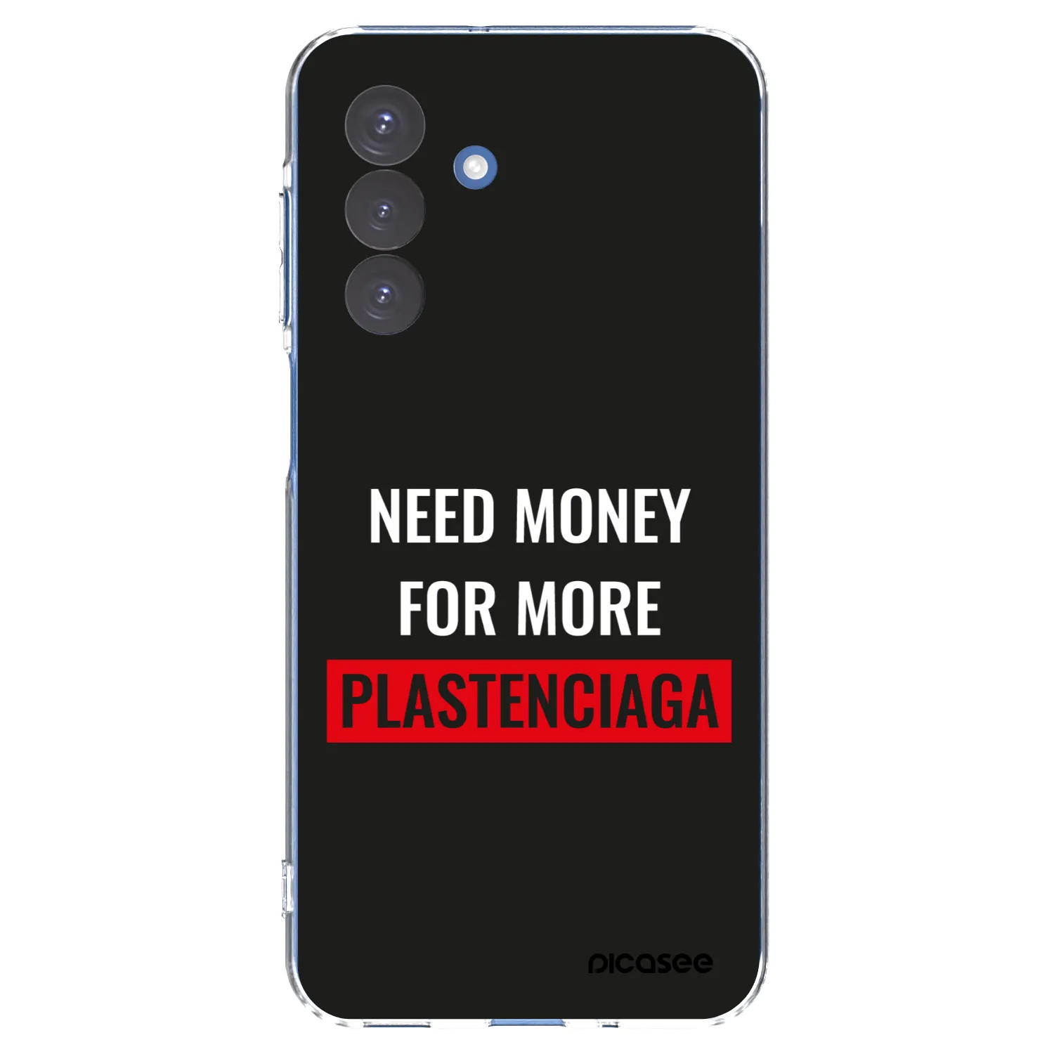 Picasee átlátszó szilikon tok az alábbi mobiltelefonokra Samsung Galaxy A17 5G - More PLASTENCIAGA