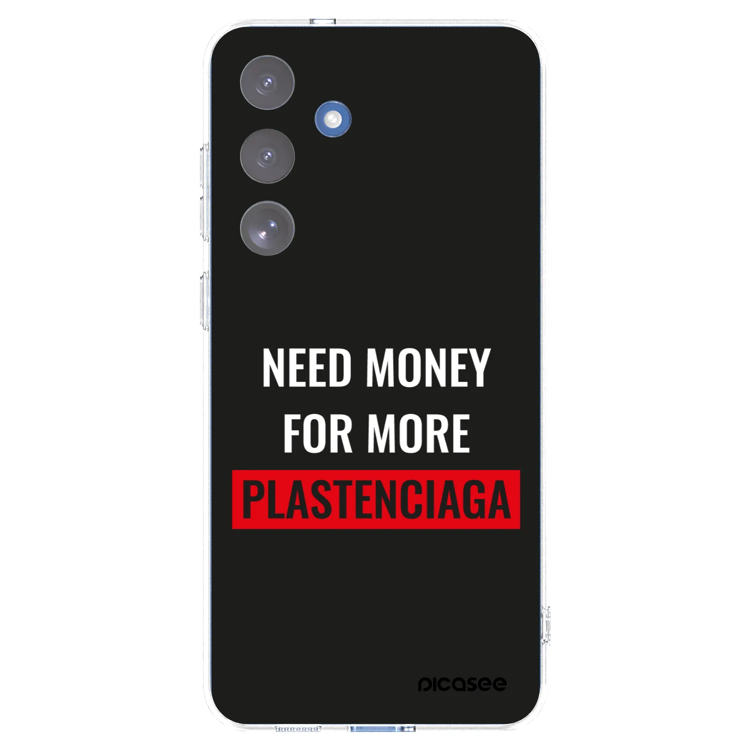 Picasee átlátszó szilikon tok az alábbi mobiltelefonokra Samsung Galaxy S25 FE 5G - More PLASTENCIAGA