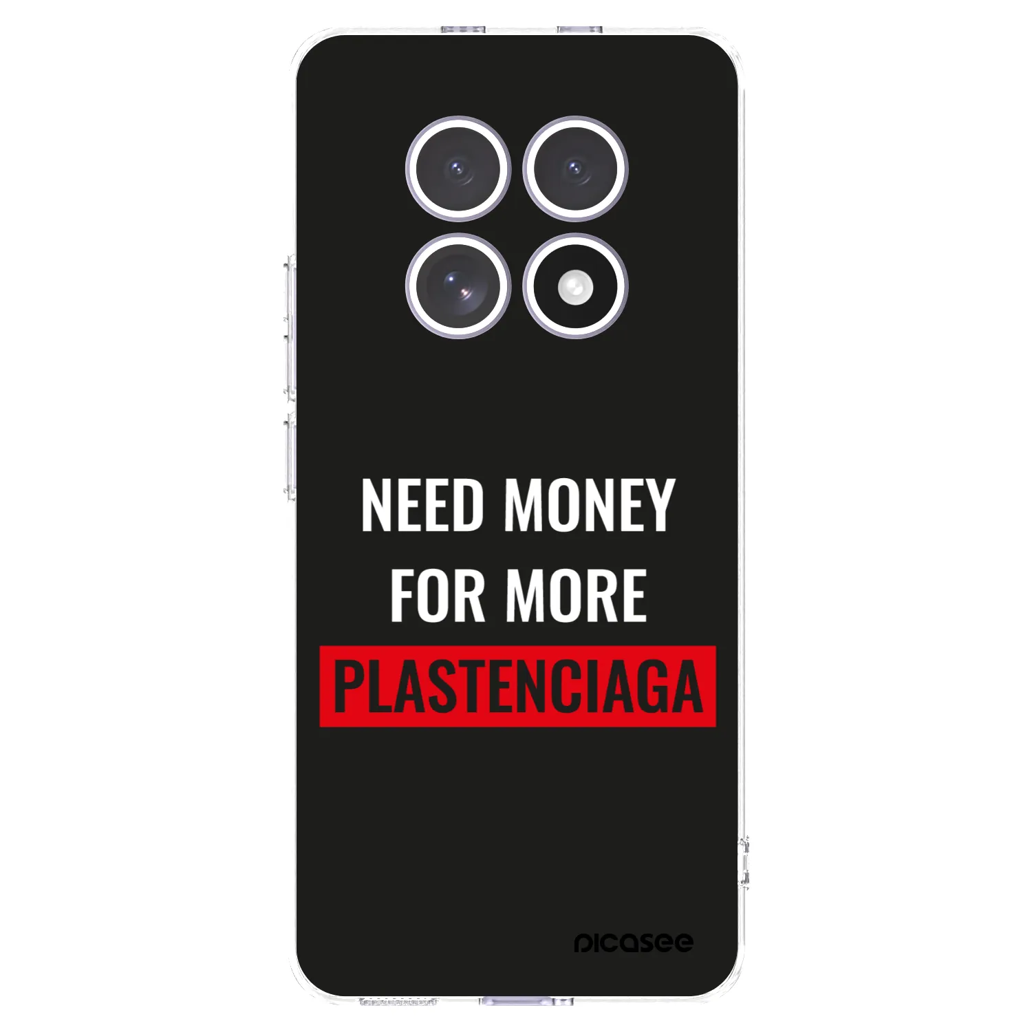 Picasee átlátszó szilikon tok az alábbi mobiltelefonokra Xiaomi Redmi Note 15 - More PLASTENCIAGA