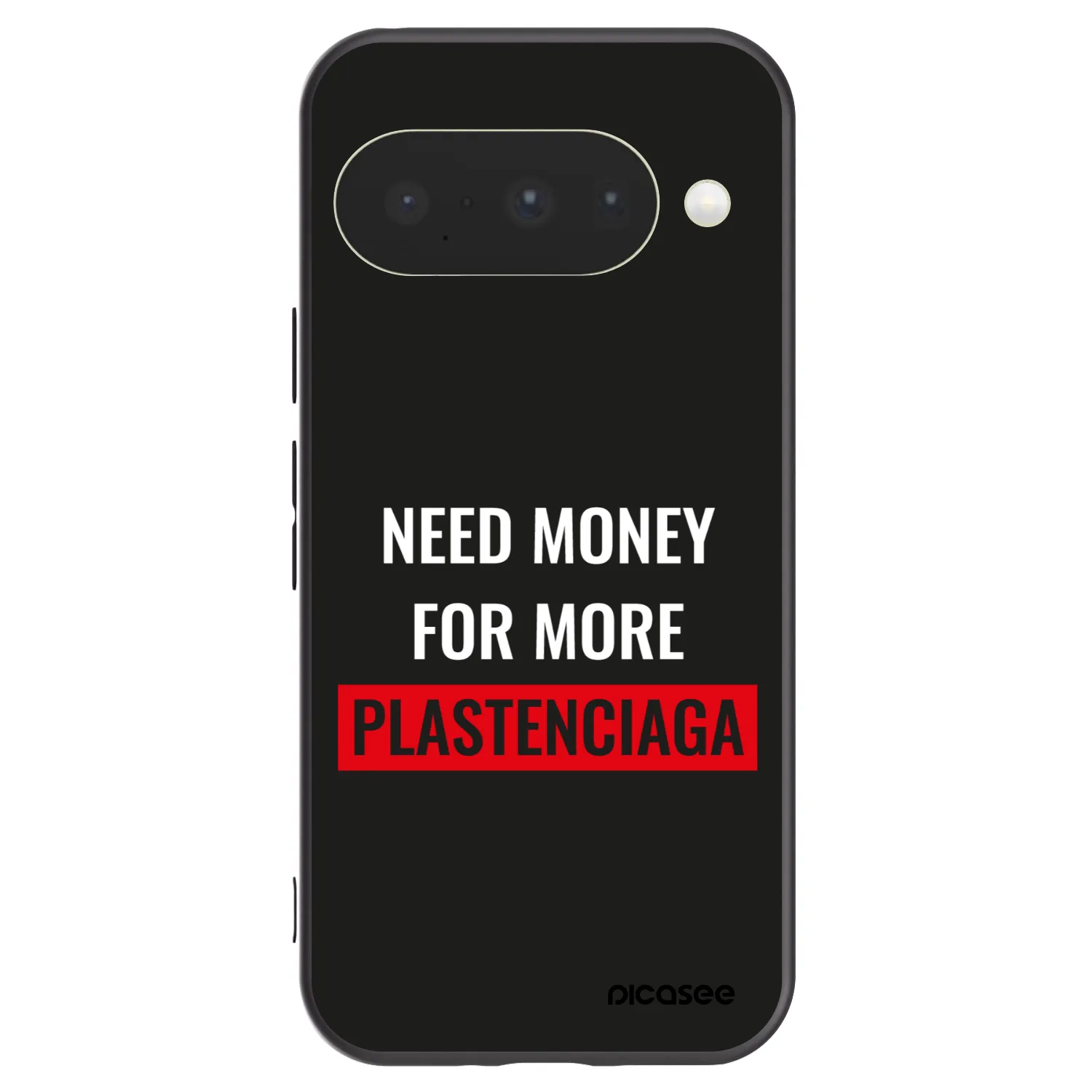 Picasee fekete szilikon tok az alábbi mobiltelefonokra Google Pixel 10 - More PLASTENCIAGA