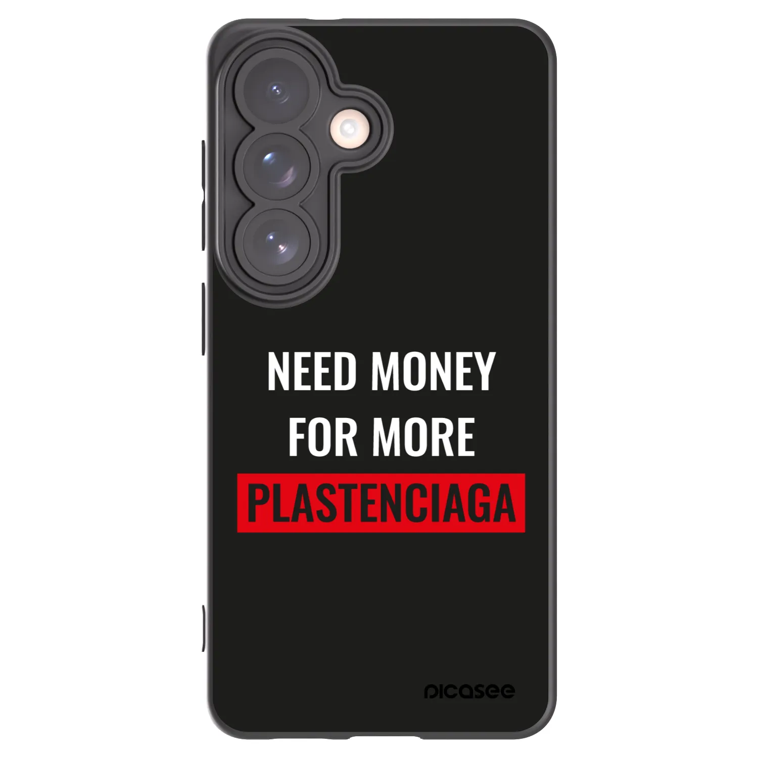 Picasee fekete szilikon tok az alábbi mobiltelefonokra Samsung Galaxy S26 - More PLASTENCIAGA