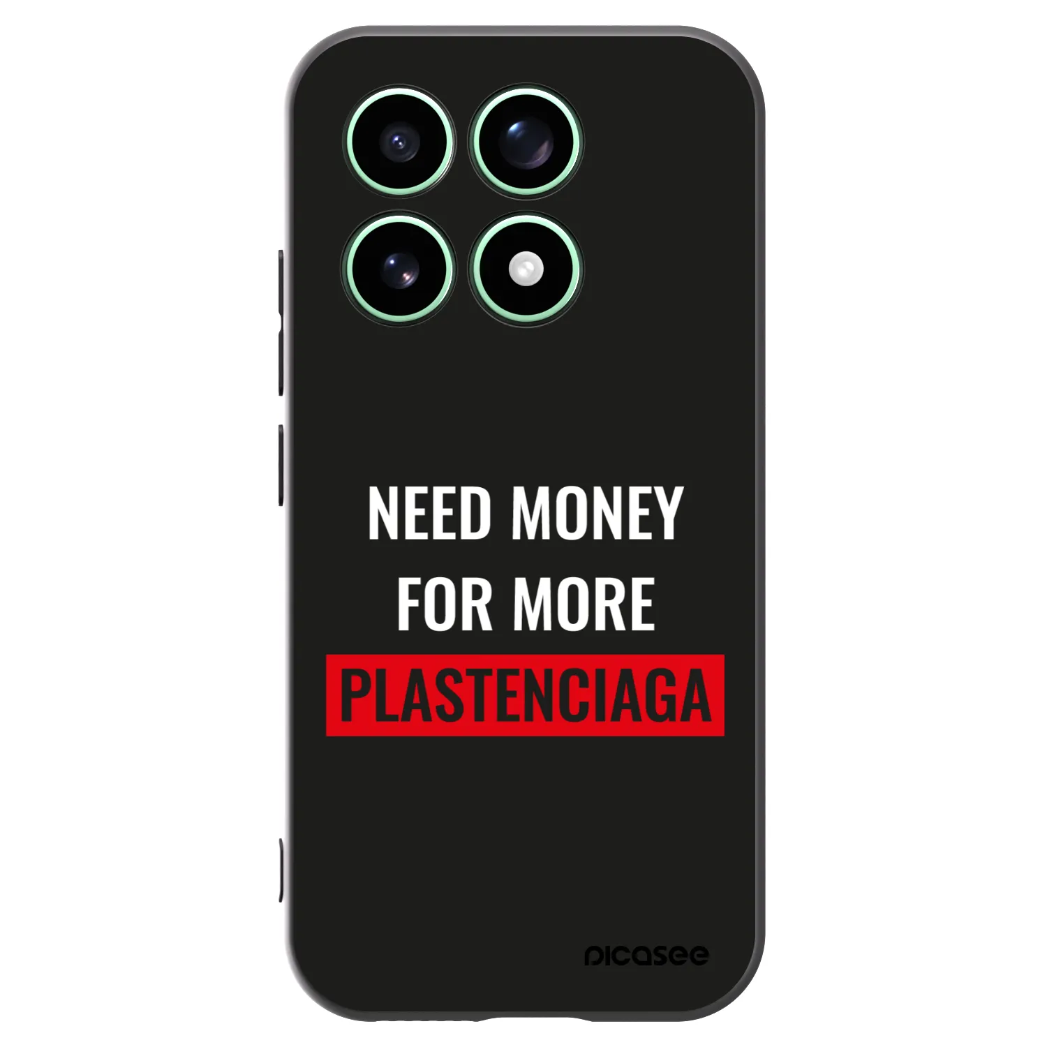 Picasee fekete szilikon tok az alábbi mobiltelefonokra Xiaomi 17 - More PLASTENCIAGA