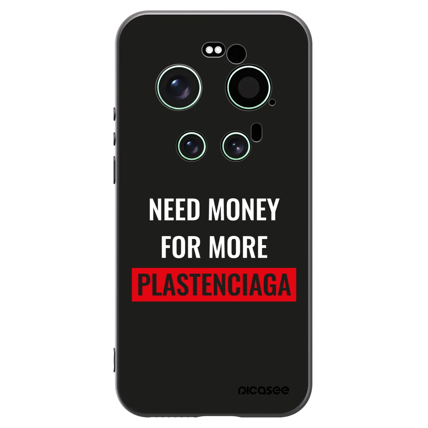 Picasee fekete szilikon tok az alábbi mobiltelefonokra Xiaomi 17 Ultra - More PLASTENCIAGA