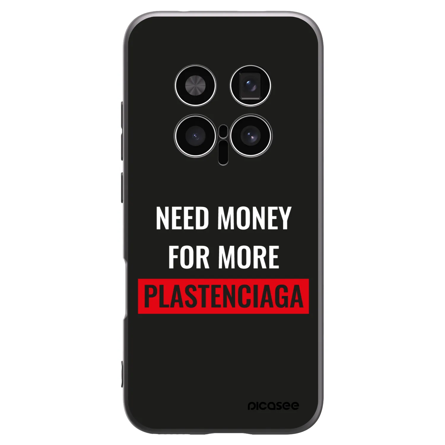 Picasee fekete szilikon tok az alábbi mobiltelefonokra Honor Magic8 Pro 5G - More PLASTENCIAGA