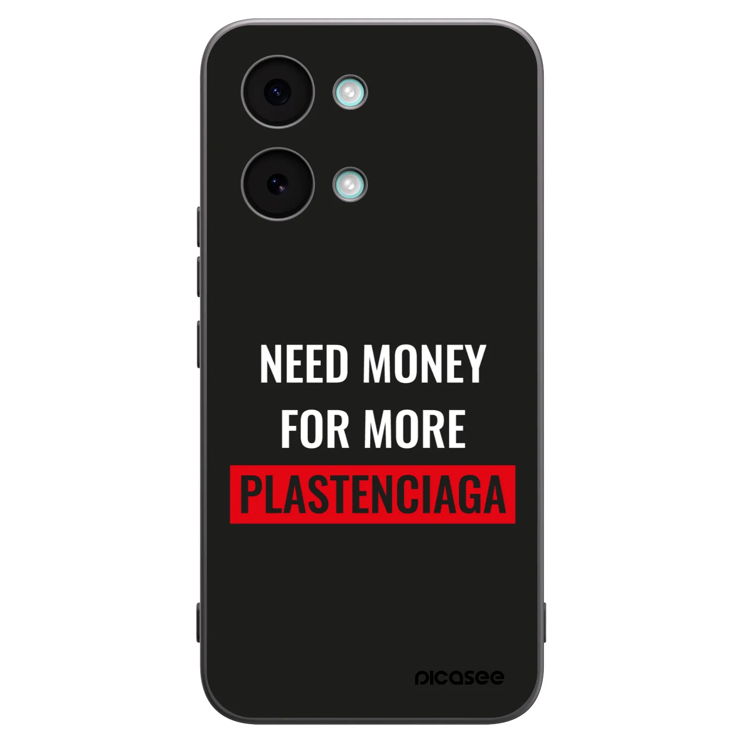 Picasee fekete szilikon tok az alábbi mobiltelefonokra Xiaomi Poco X8 Pro Max - More PLASTENCIAGA