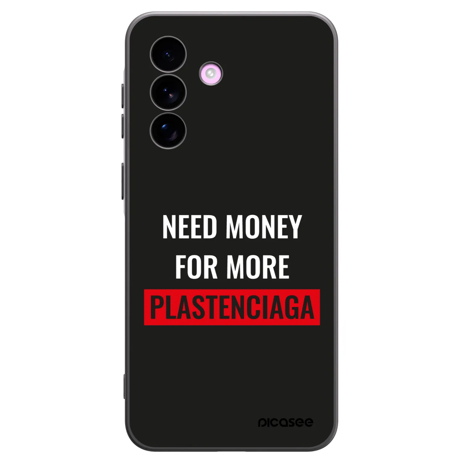 Picasee fekete szilikon tok az alábbi mobiltelefonokra Samsung Galaxy A57 5G - More PLASTENCIAGA