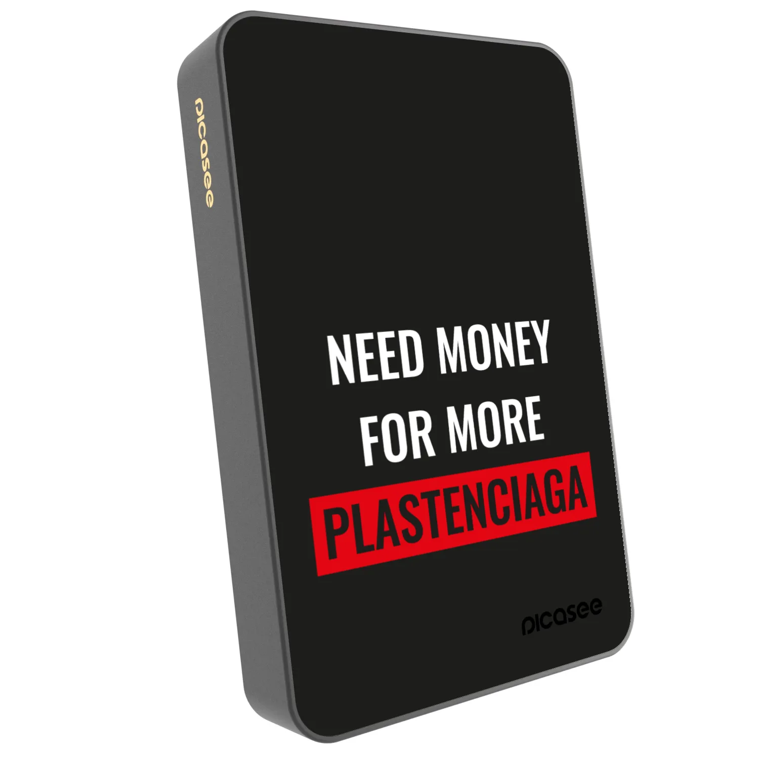 Picasee Powerbank MagSafe 10 000 mAh Szürke - More PLASTENCIAGA