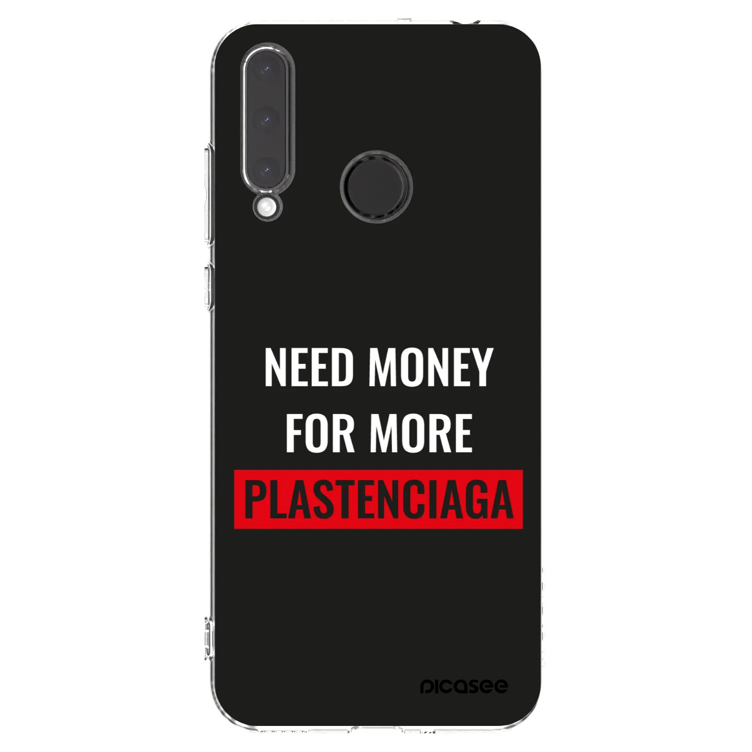 Picasee átlátszó szilikon tok az alábbi mobiltelefonokra Honor 20 Lite - More PLASTENCIAGA