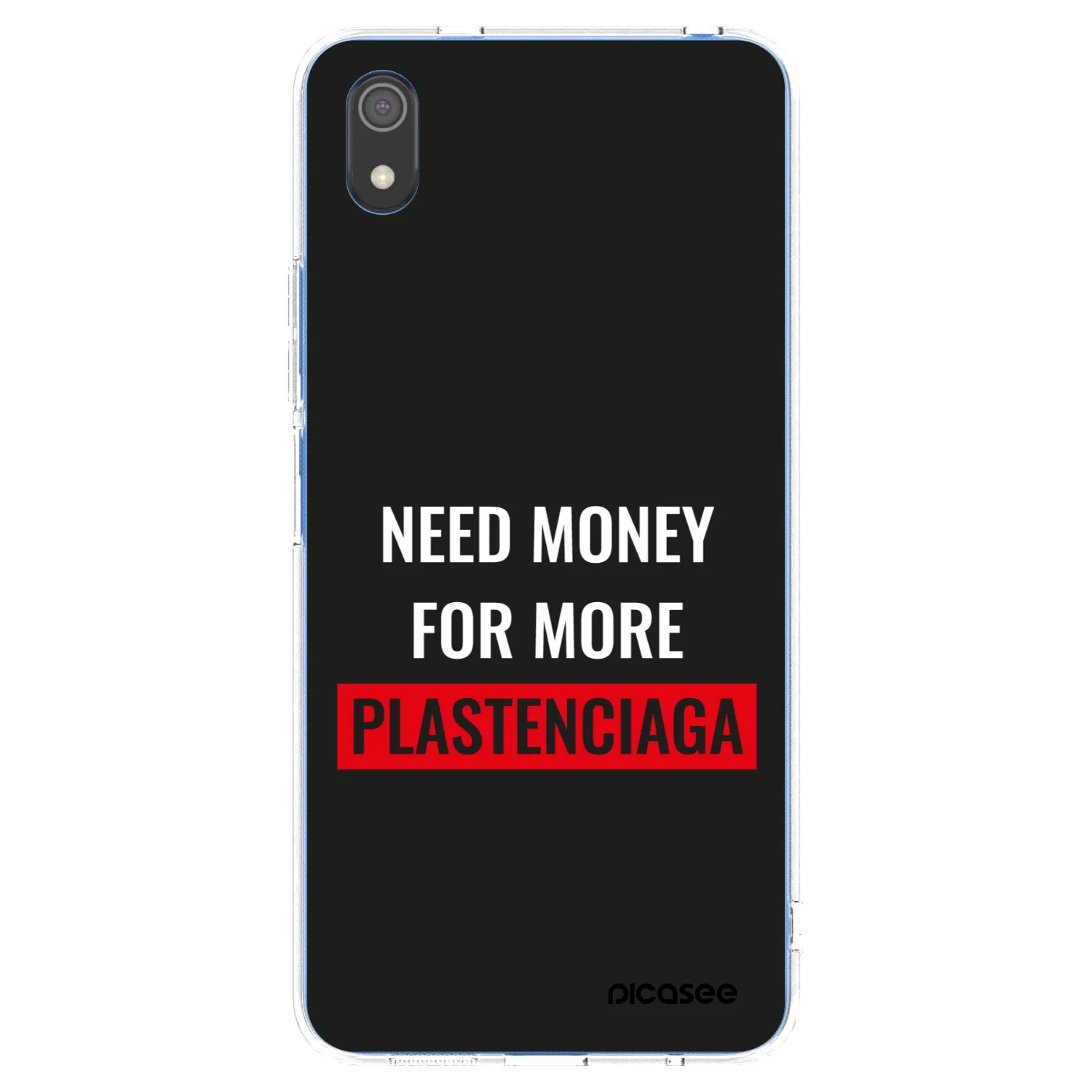 Picasee átlátszó szilikon tok az alábbi mobiltelefonokra Xiaomi Redmi 7A - More PLASTENCIAGA