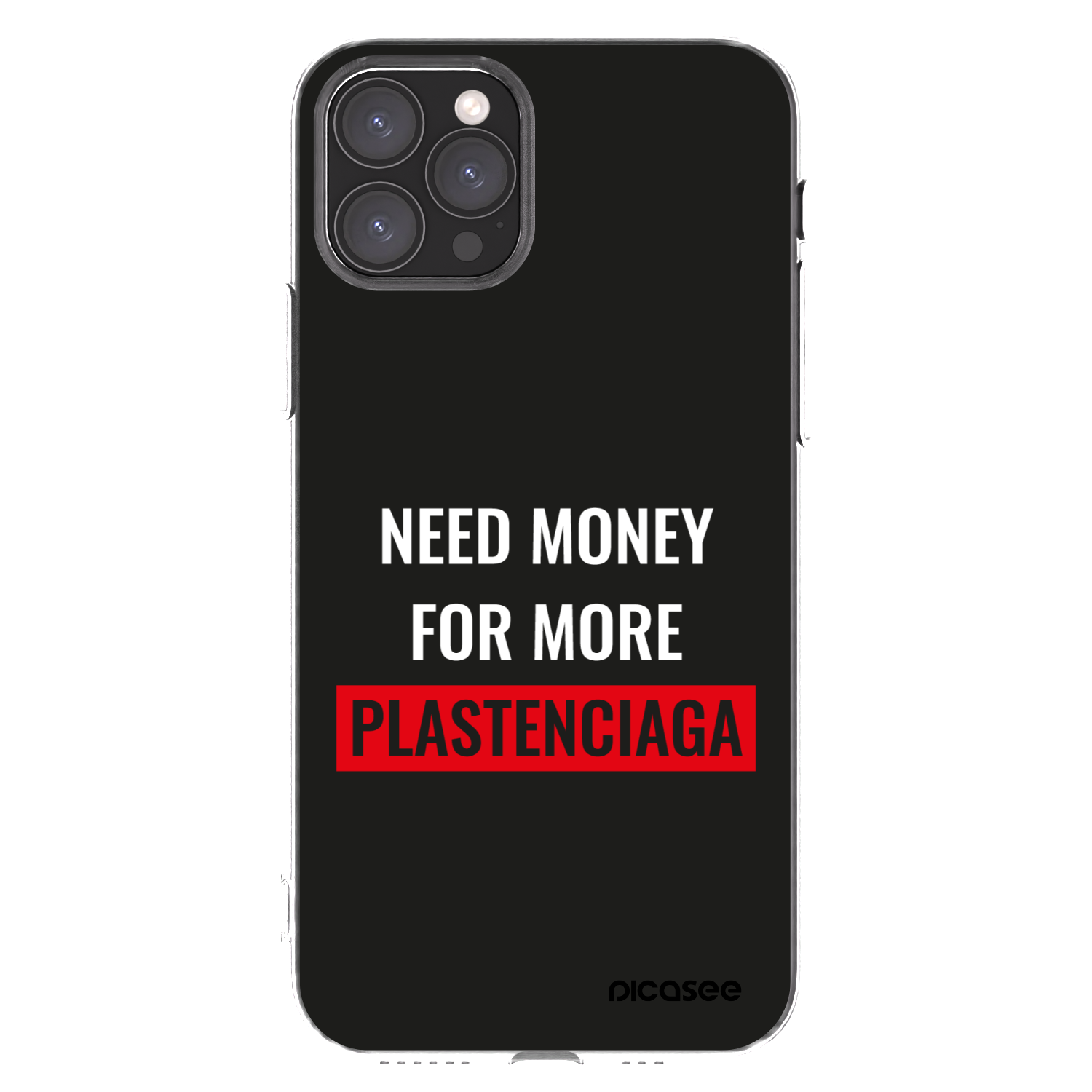 Picasee átlátszó szilikon tok az alábbi mobiltelefonokra Apple iPhone 11 Pro - More PLASTENCIAGA
