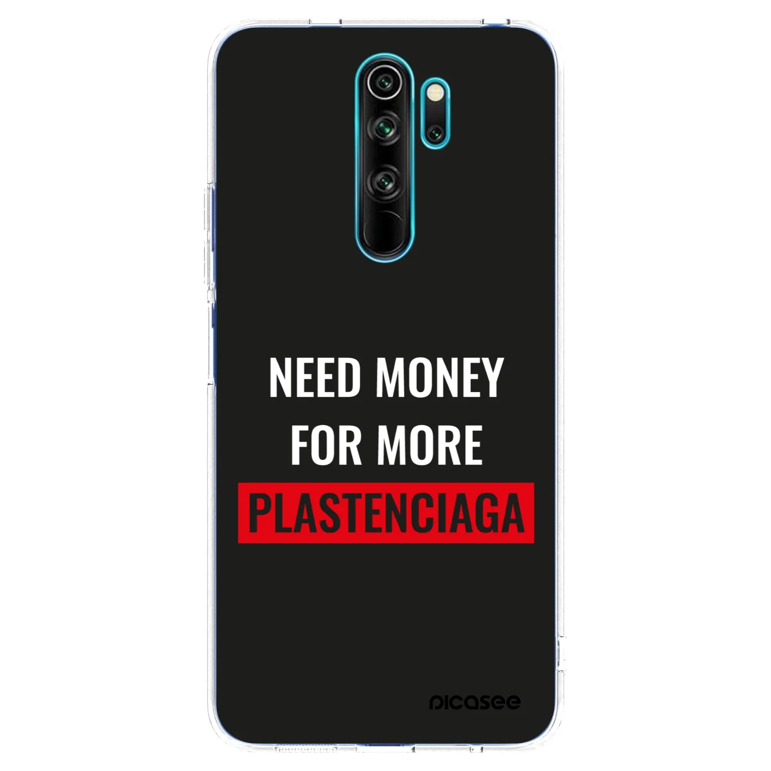 Picasee átlátszó szilikon tok az alábbi mobiltelefonokra Xiaomi Redmi Note 8 Pro - More PLASTENCIAGA