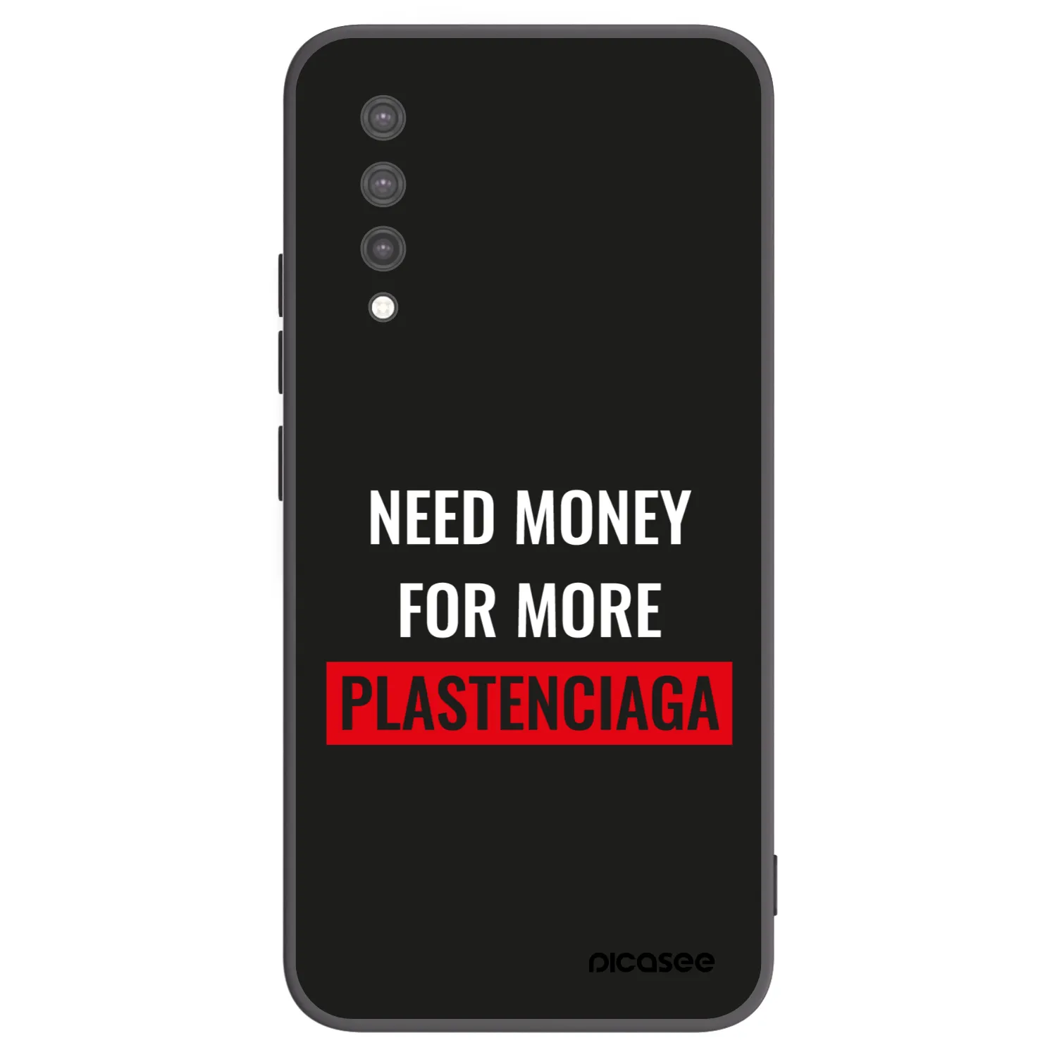 Picasee fekete szilikon tok az alábbi mobiltelefonokra Xiaomi Mi 9 Lite - More PLASTENCIAGA