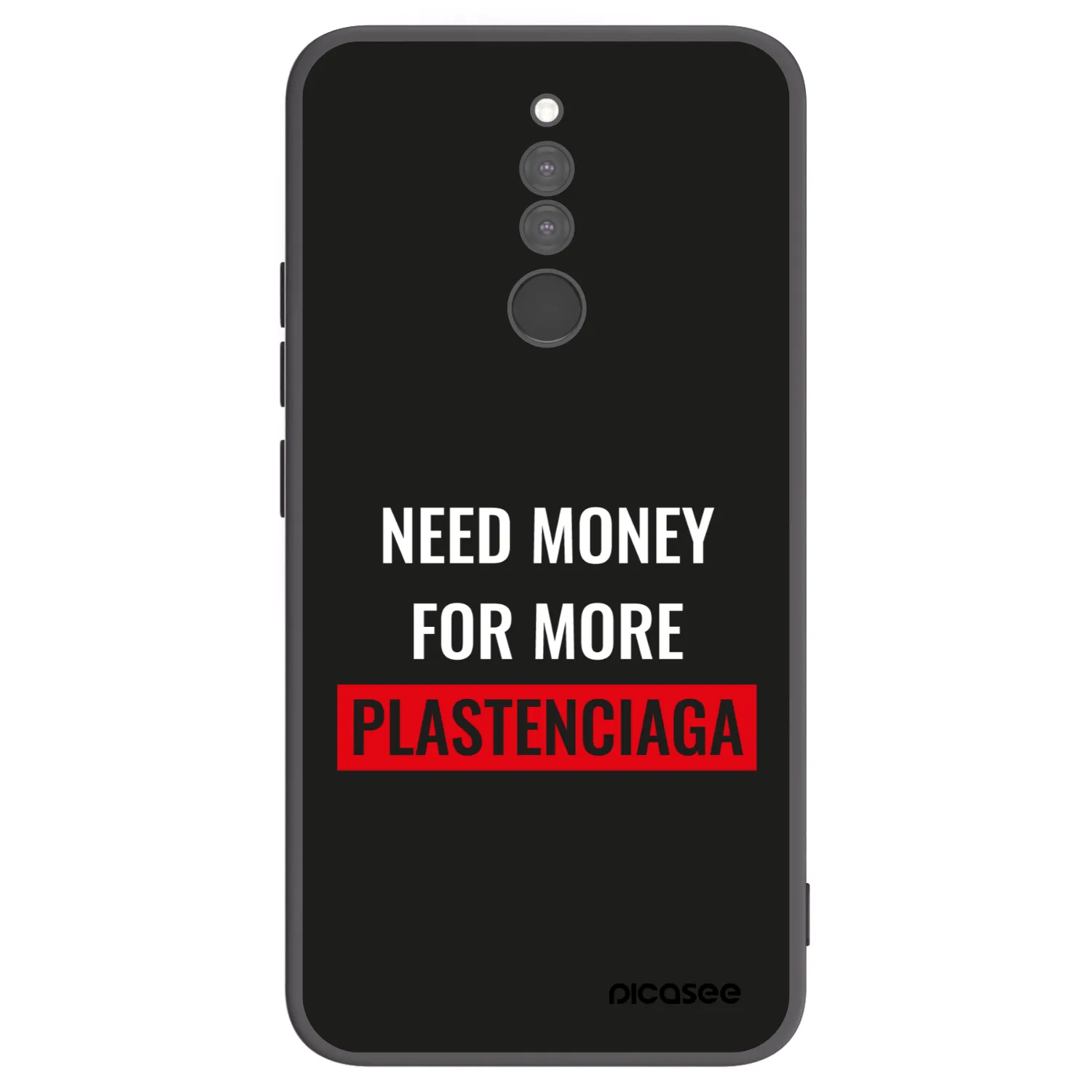 Picasee fekete szilikon tok az alábbi mobiltelefonokra Xiaomi Redmi 8 - More PLASTENCIAGA