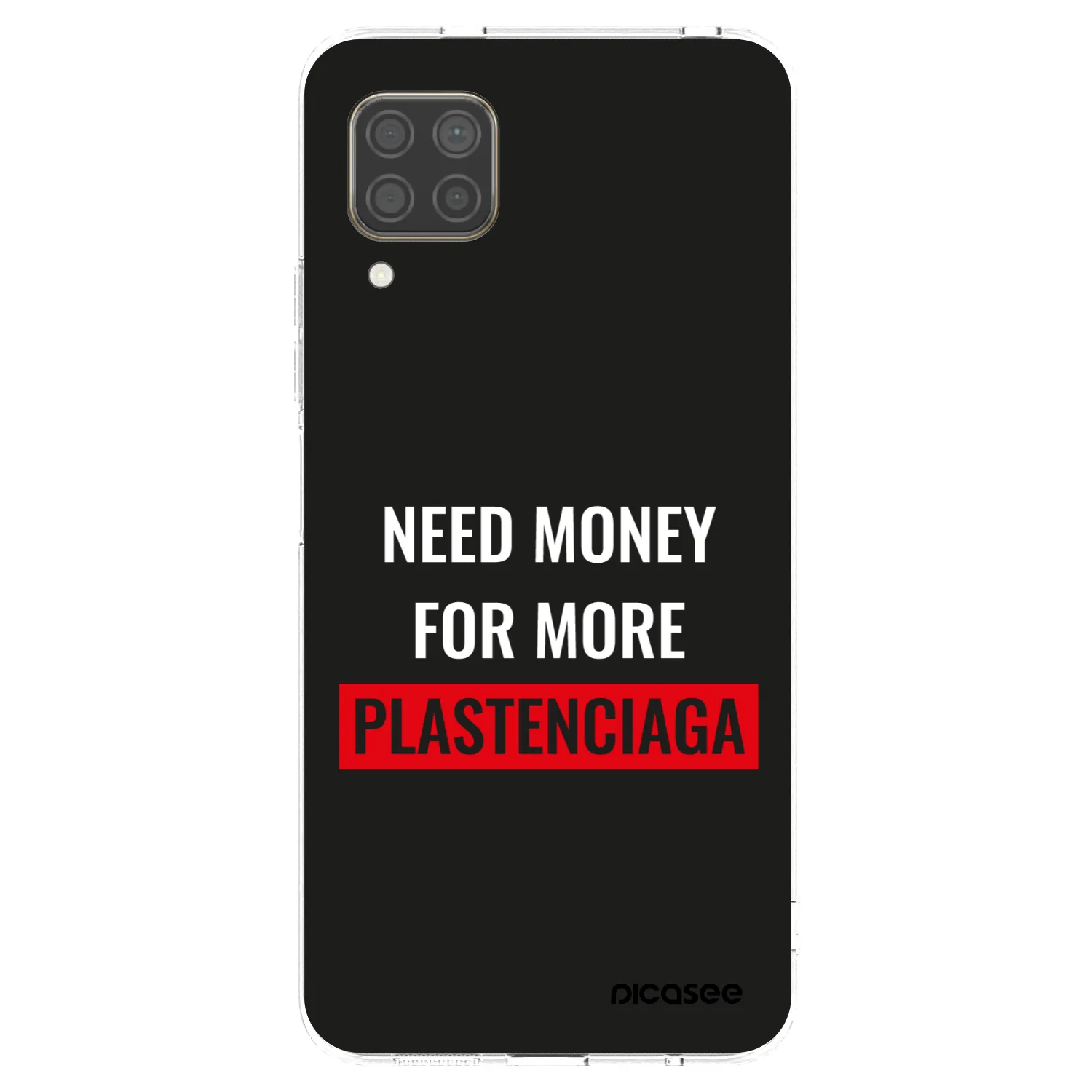 Picasee átlátszó szilikon tok az alábbi mobiltelefonokra Huawei P40 Lite - More PLASTENCIAGA