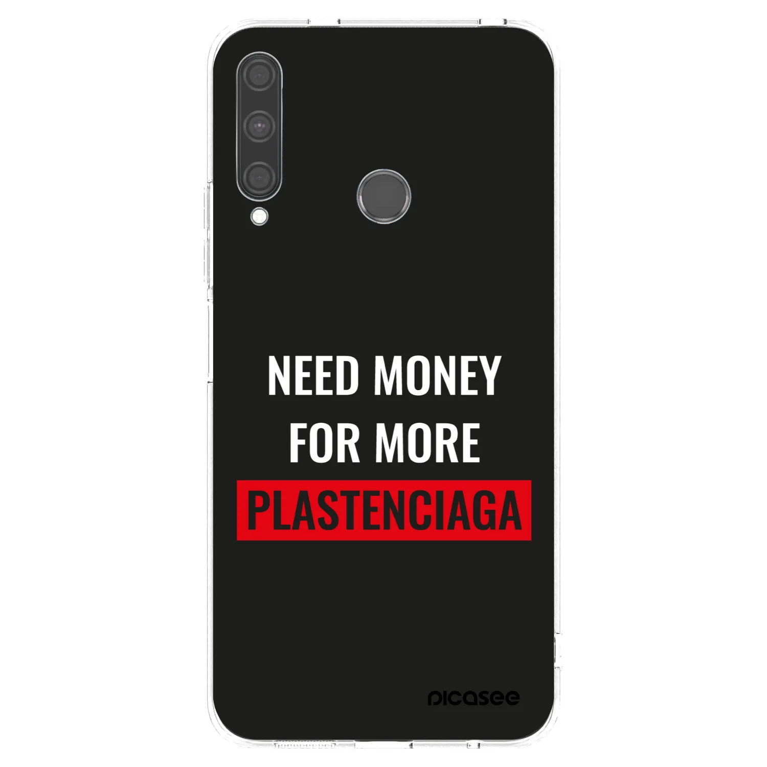 Picasee átlátszó szilikon tok az alábbi mobiltelefonokra Huawei P40 Lite E - More PLASTENCIAGA