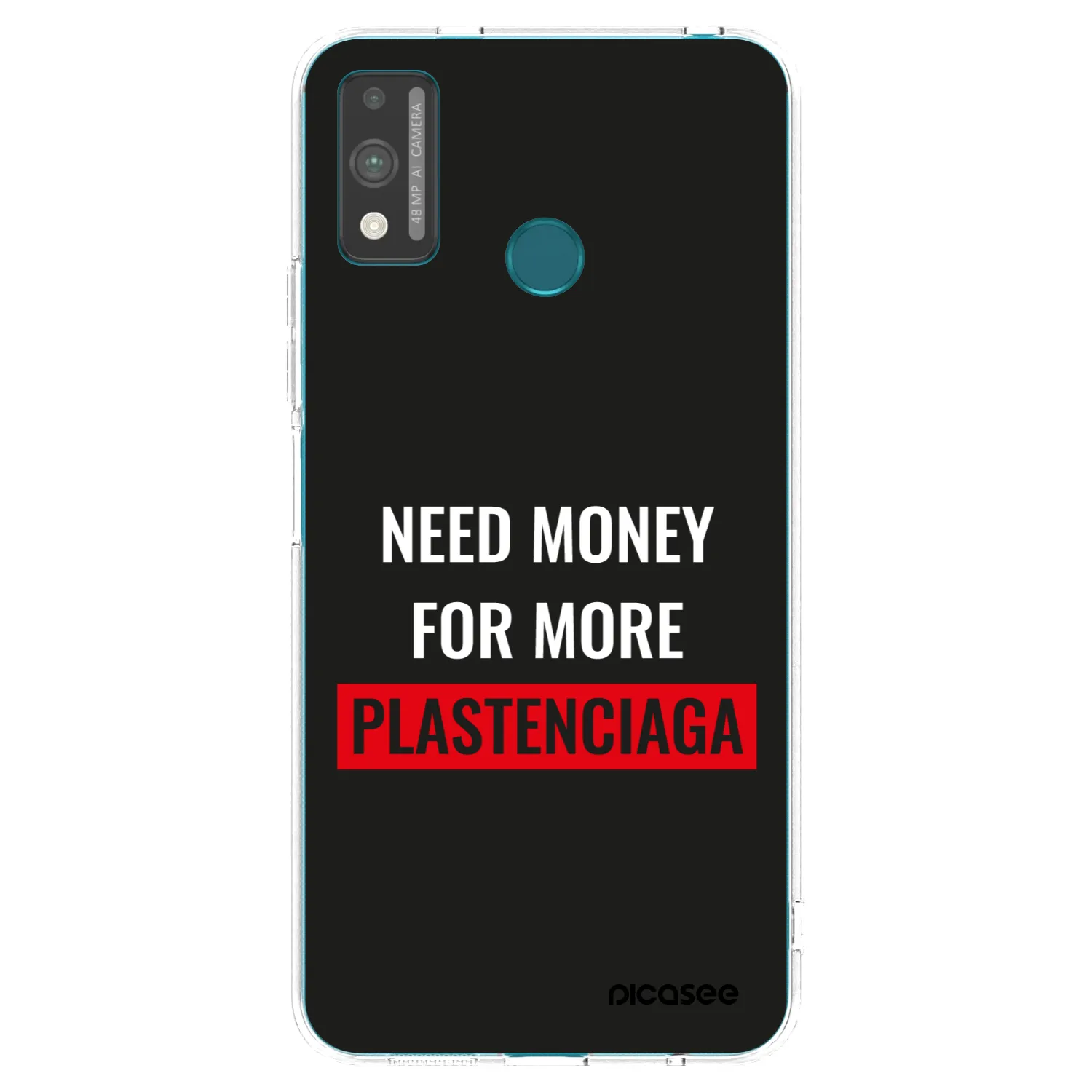 Picasee átlátszó szilikon tok az alábbi mobiltelefonokra Honor 9X Lite - More PLASTENCIAGA