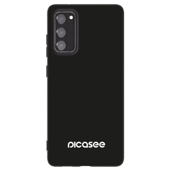 Picasee fekete szilikon tok az alábbi mobiltelefonokra Samsung Galaxy S20 FE - Picasee