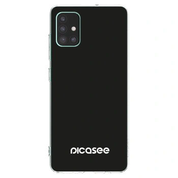 Picasee átlátszó szilikon tok az alábbi mobiltelefonokra Samsung Galaxy M51 M515F - Picasee