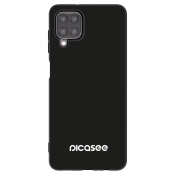 Picasee fekete szilikon tok az alábbi mobiltelefonokra Samsung Galaxy A12 A125F - Picasee