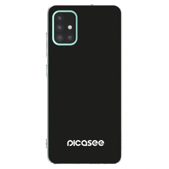 Picasee átlátszó szilikon tok az alábbi mobiltelefonokra Samsung Galaxy M31s - Picasee