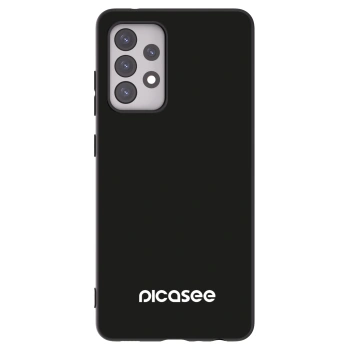 Picasee fekete szilikon tok az alábbi mobiltelefonokra Samsung Galaxy A52 5G A525F - Picasee