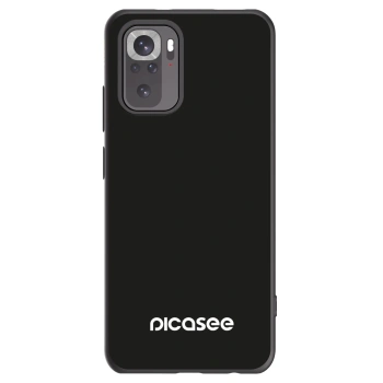 Picasee fekete szilikon tok az alábbi mobiltelefonokra Xiaomi Redmi Note 10S - Picasee