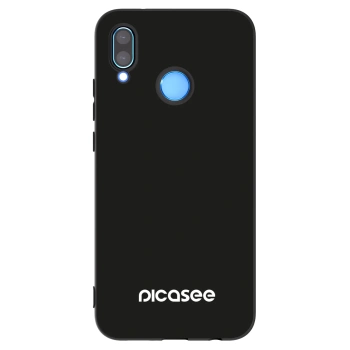 Picasee fekete szilikon tok az alábbi mobiltelefonokra Huawei P20 Lite - Picasee