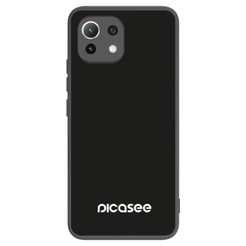 Picasee fekete szilikon tok az alábbi mobiltelefonokra Xiaomi Mi 11 Lite - Picasee