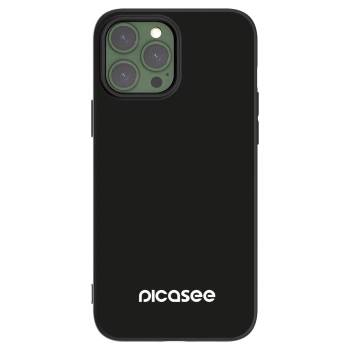 Picasee fekete szilikon tok az alábbi mobiltelefonokra Apple iPhone 13 Pro Max - Picasee