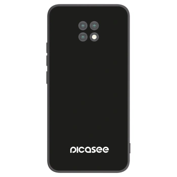 Picasee fekete szilikon tok az alábbi mobiltelefonokra Xiaomi Redmi Note 9T - Picasee