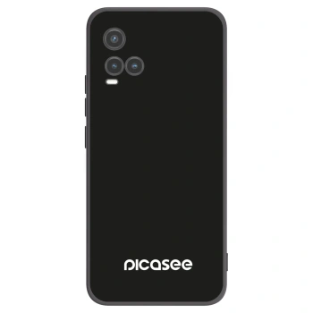Picasee fekete szilikon tok az alábbi mobiltelefonokra Vivo Y33s - Picasee