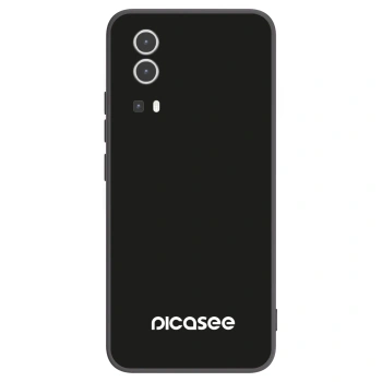 Picasee fekete szilikon tok az alábbi mobiltelefonokra Vivo Y72 5G - Picasee
