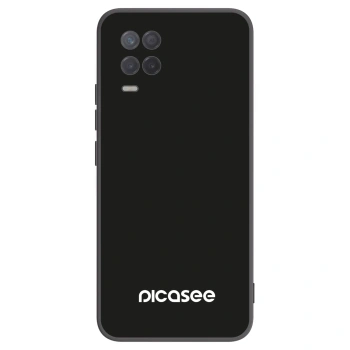 Picasee fekete szilikon tok az alábbi mobiltelefonokra Realme 8 5G - Picasee