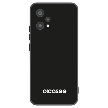 Picasee fekete szilikon tok az alábbi mobiltelefonokra Realme 9 Pro 5G - Picasee