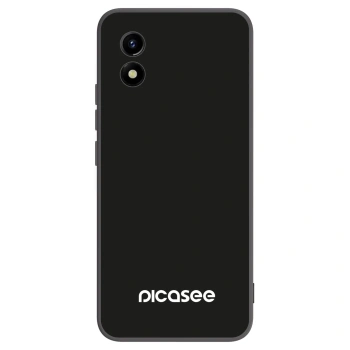 Picasee fekete szilikon tok az alábbi mobiltelefonokra Vivo Y01 - Picasee
