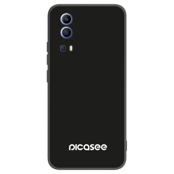 Picasee fekete szilikon tok az alábbi mobiltelefonokra Vivo Y52 5G - Picasee